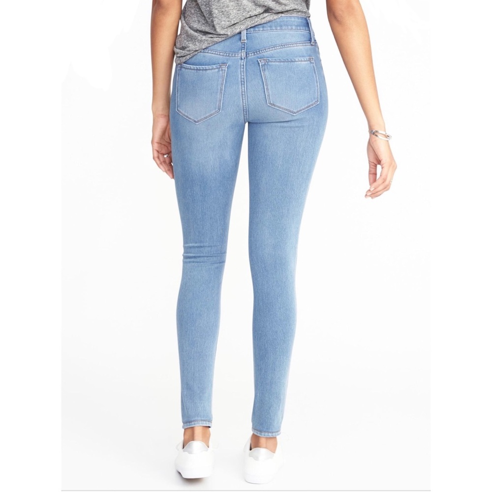 Old Navy Petite Mid-Rise Rockstar Skinny Jeans
